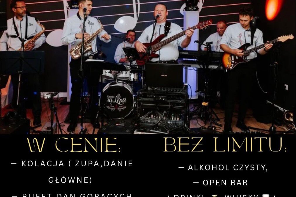 Andrzejki w&nbsp;Dobczycach – kapela „Są Lepsi” i&nbsp;open bar w&nbsp;Fantazji