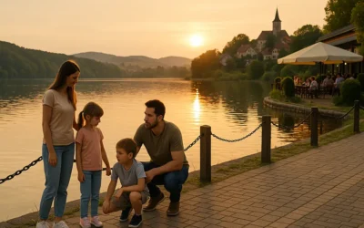 Jezioro Dobczyckie – gdzie zaparkować i gdzie zjeść z rodziną nad wodą