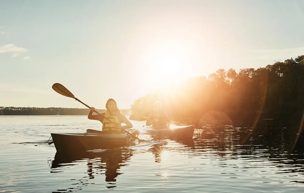 kajaki z dziećmi Dobczyce