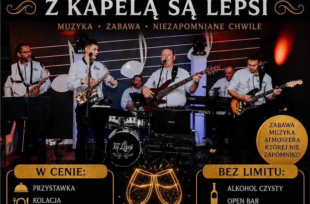 Andrzejki z&nbsp;Kapelą Są&nbsp;Lepsi w&nbsp;Fantazji Dobczyce – zabawa 28 listopada 2026