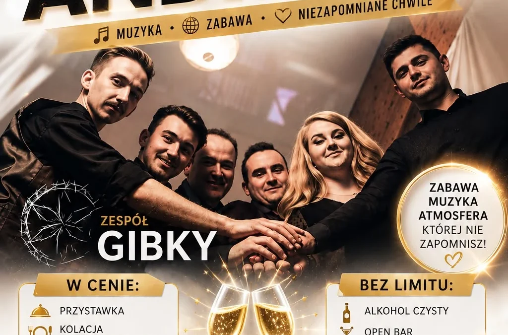 Andrzejki 2026 w&nbsp;Fantazji Dobczyce z&nbsp;zespołem Gibky – zabawa 21 listopada